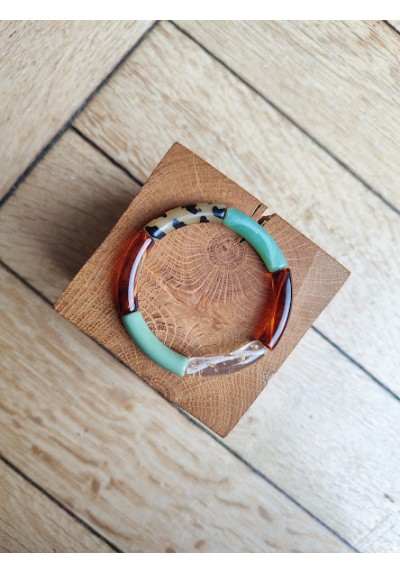 !!! NEW !!! Bracelet GEORGES léo vert kaki