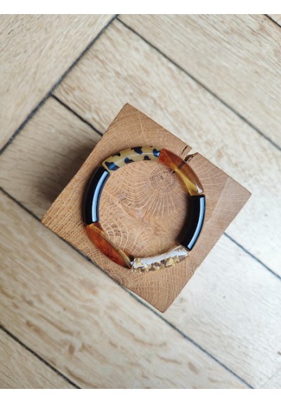 !!! NEW !!! Bracelet GEORGES léo caramel