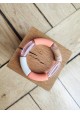 !!! NEW !!! Bracelet GEORGES saumon translucide