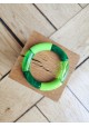 !!! NEW !!! Bracelet GEORGES vert fluo translucide