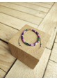 Bracelet MARIE - violet et vert