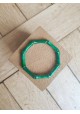 Bracelet GIGI vert foncé marbré