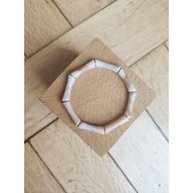 Bracelet GIGI beige marbré