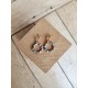 Boucles d'oreilles NINON - plusieurs coloris