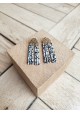 Boucles d'oreilles NAOMI - plusieurs coloris