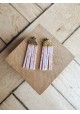 Boucles d'oreilles NAOMI - plusieurs coloris