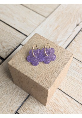 Boucles d'oreilles PAULINE - plusieurs coloris