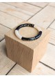 Bracelet GEORGETTE "Mama" noir