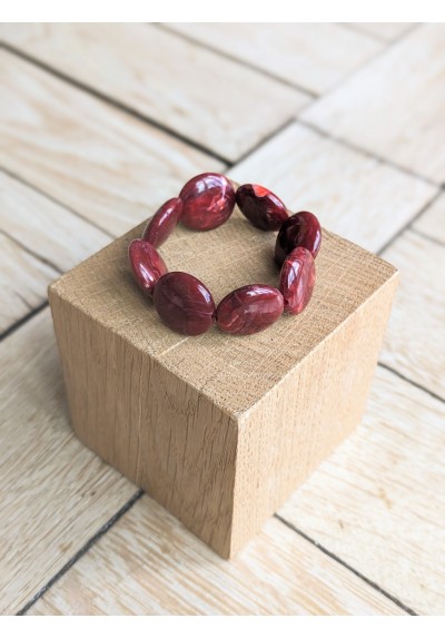 Bracelet TANYA bordeaux