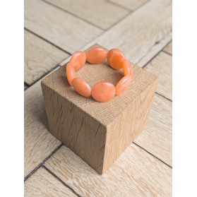 Bracelet TANYA corail orangé