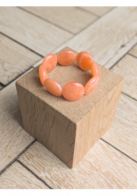 Bracelet TANYA corail orangé