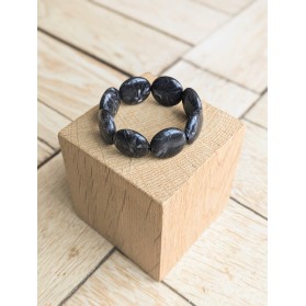 Bracelet TANYA noir marbré