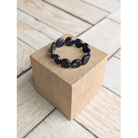 Bracelet TABATHA noir marbré