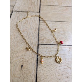 Collier GRIGRI bonbon et pomme