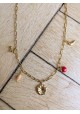 Collier GRIGRI bonbon et pomme