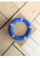 Bracelet GEORGES bleu roi argent