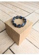 Bracelet TABATHA gris foncé