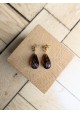 Boucles d'oreilles VIOLAINE - plusieurs coloris