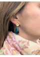 Boucles d'oreilles VIOLAINE - plusieurs coloris