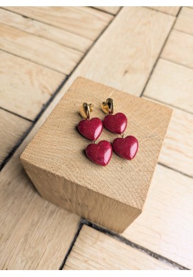 Boucles d'oreilles VIVIANE - plusieurs coloris