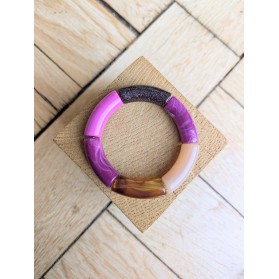 !!! NEW !!! Bracelet GEORGES violet glitter