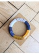 !!! NEW !!! Bracelet GEORGES doré et marine