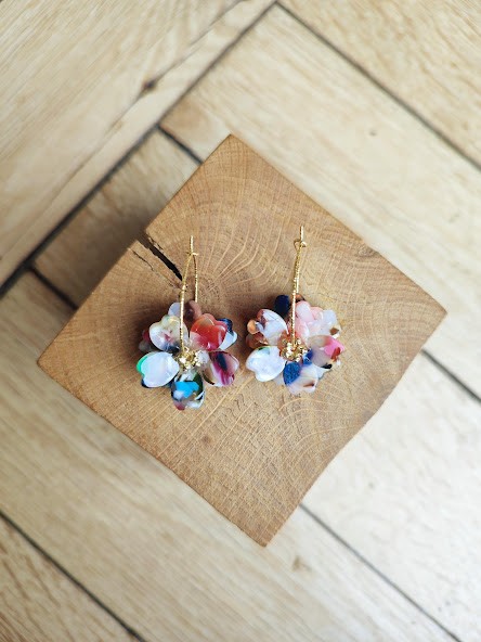 Boucles d'oreilles mini MAGDA - plusieurs coloris – Image 3