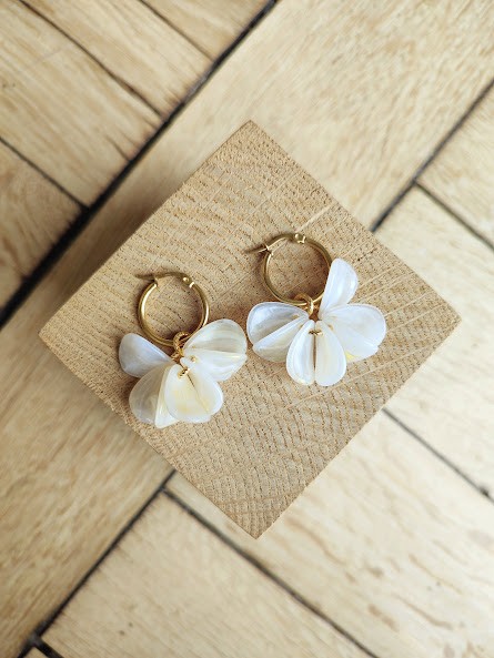 Boucles d'oreilles MINA - plusieurs coloris