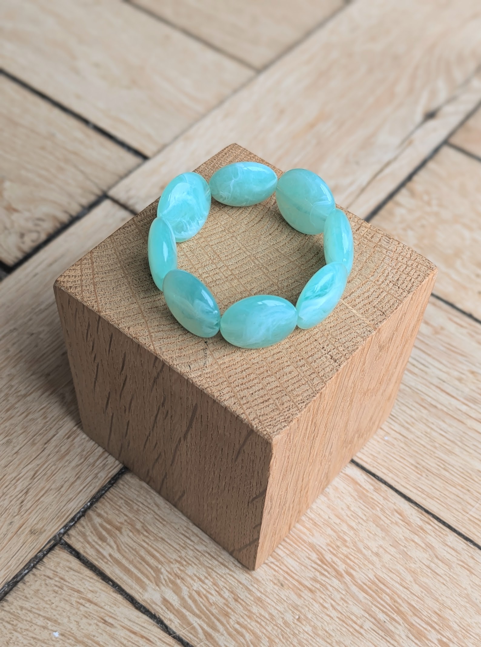 Bracelet TANYA vert pâle