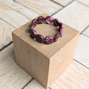 Bracelet TABATHA bordeaux