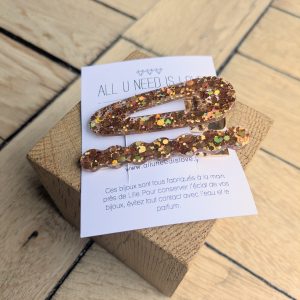 Lot de pinces à cheveux – plusieurs coloris