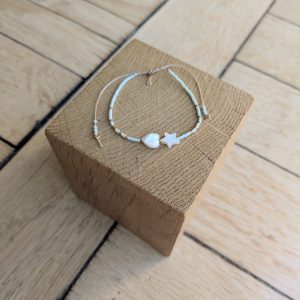 Bracelet BILLIE vert pâle 1