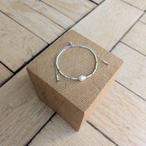 Bracelet BILLIE vert pâle 2