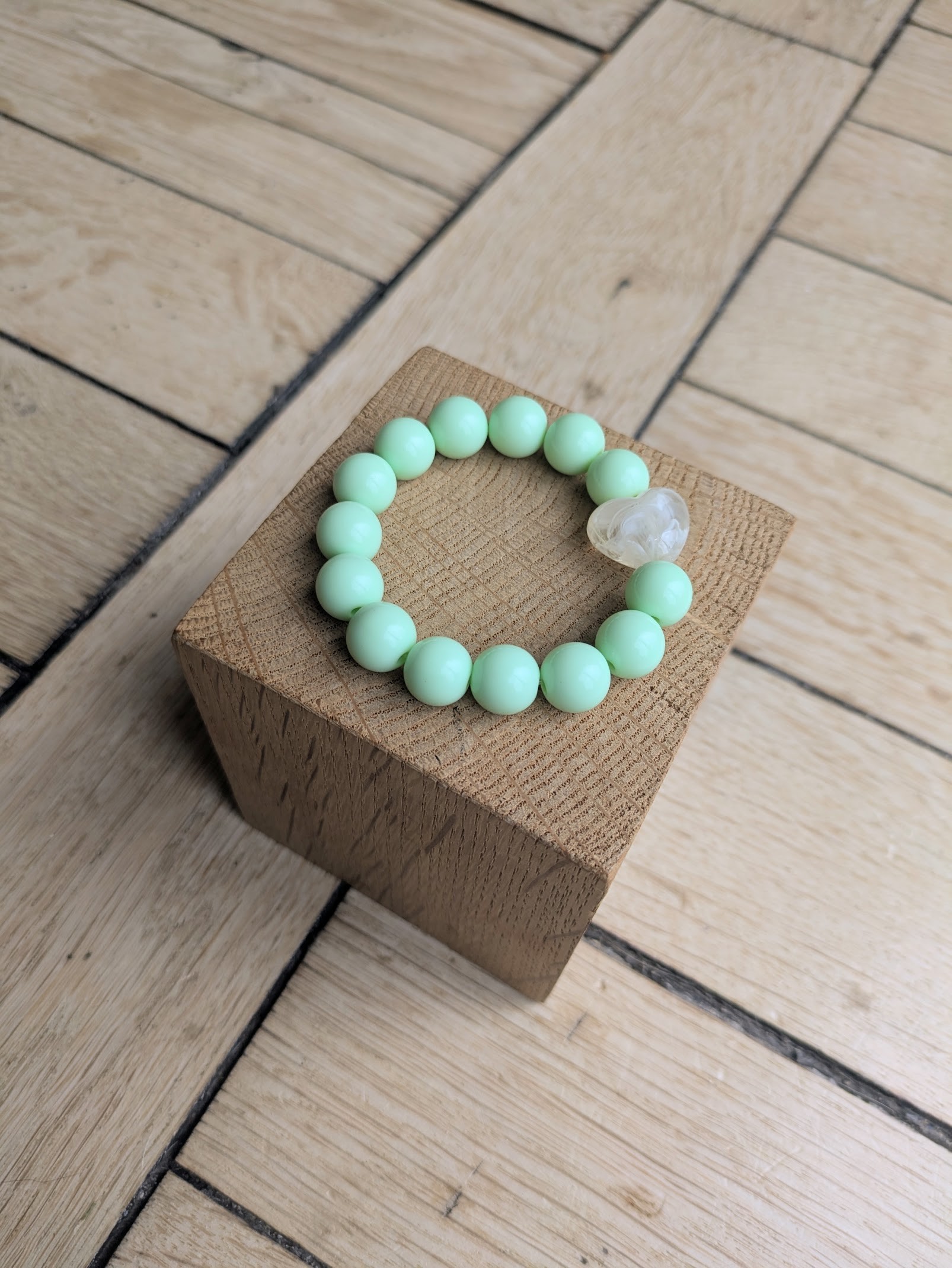 Bracelet BIANCA vert pâle