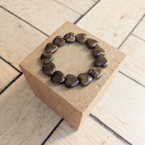 Bracelet DAPHNE marron 12€