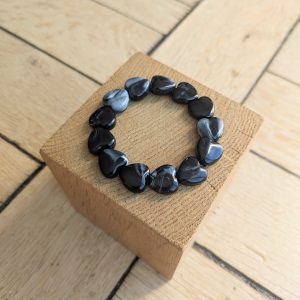 Bracelet DAPHNE noir 12€