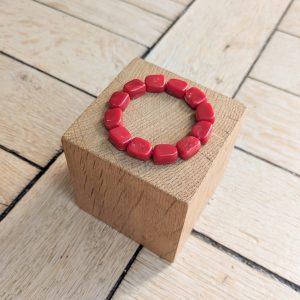 Bracelet DEBORAH rouge 12€