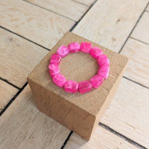 Bracelet DEBORAH rose 12€