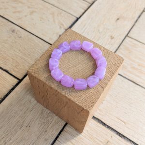 Bracelet DEBORAH parme 12€