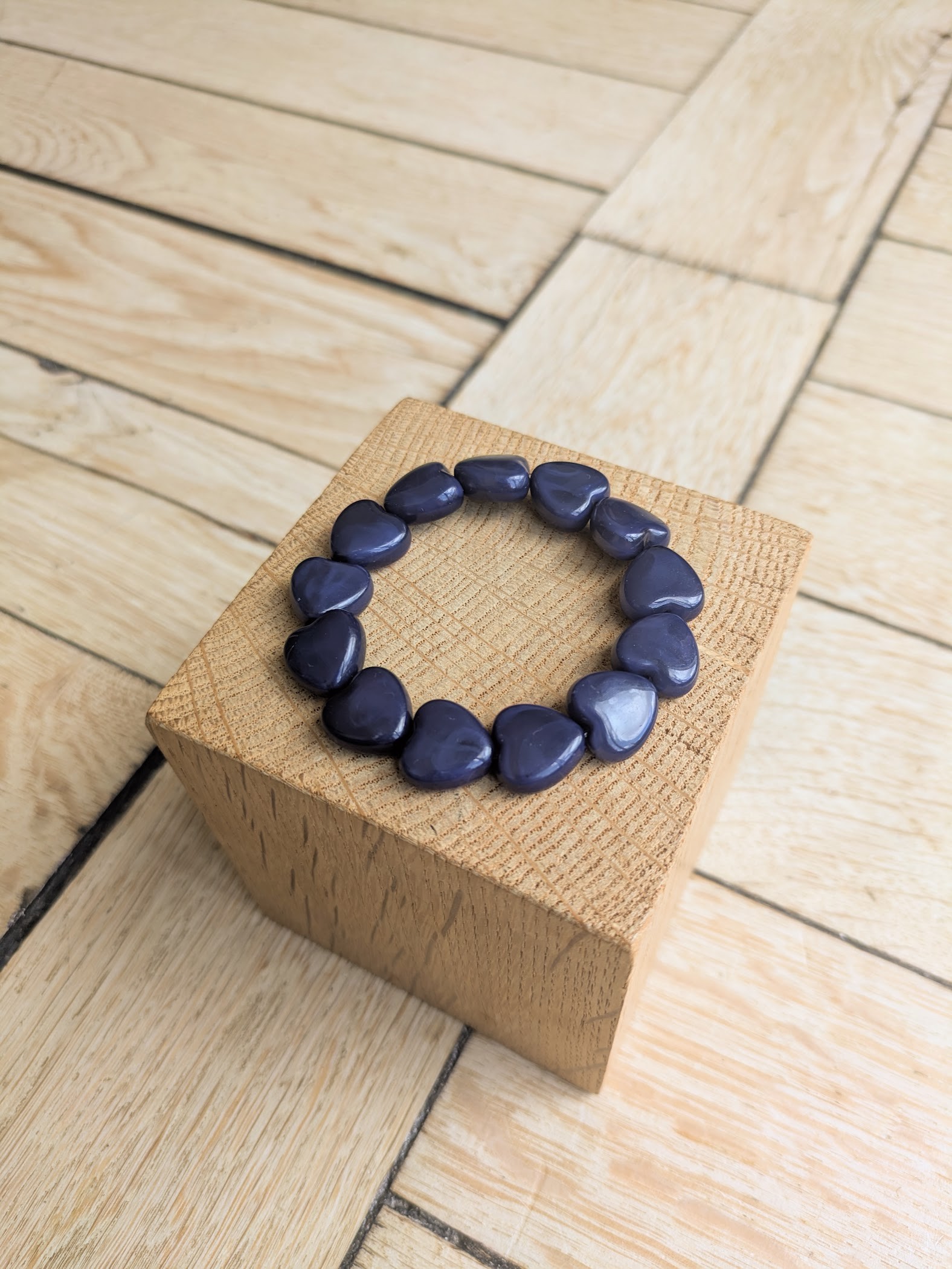 Bracelet DAPHNE bleu marine 12€