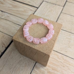 Bracelet DEBORAH rose pâle 12€