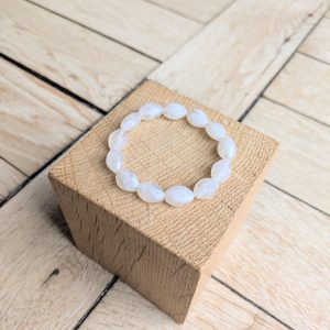 Bracelet DELPHINE écru 10€