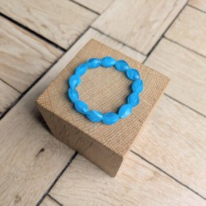 Bracelet DELPHINE bleu 10€