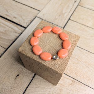 Bracelet DANIELLE orange 12€