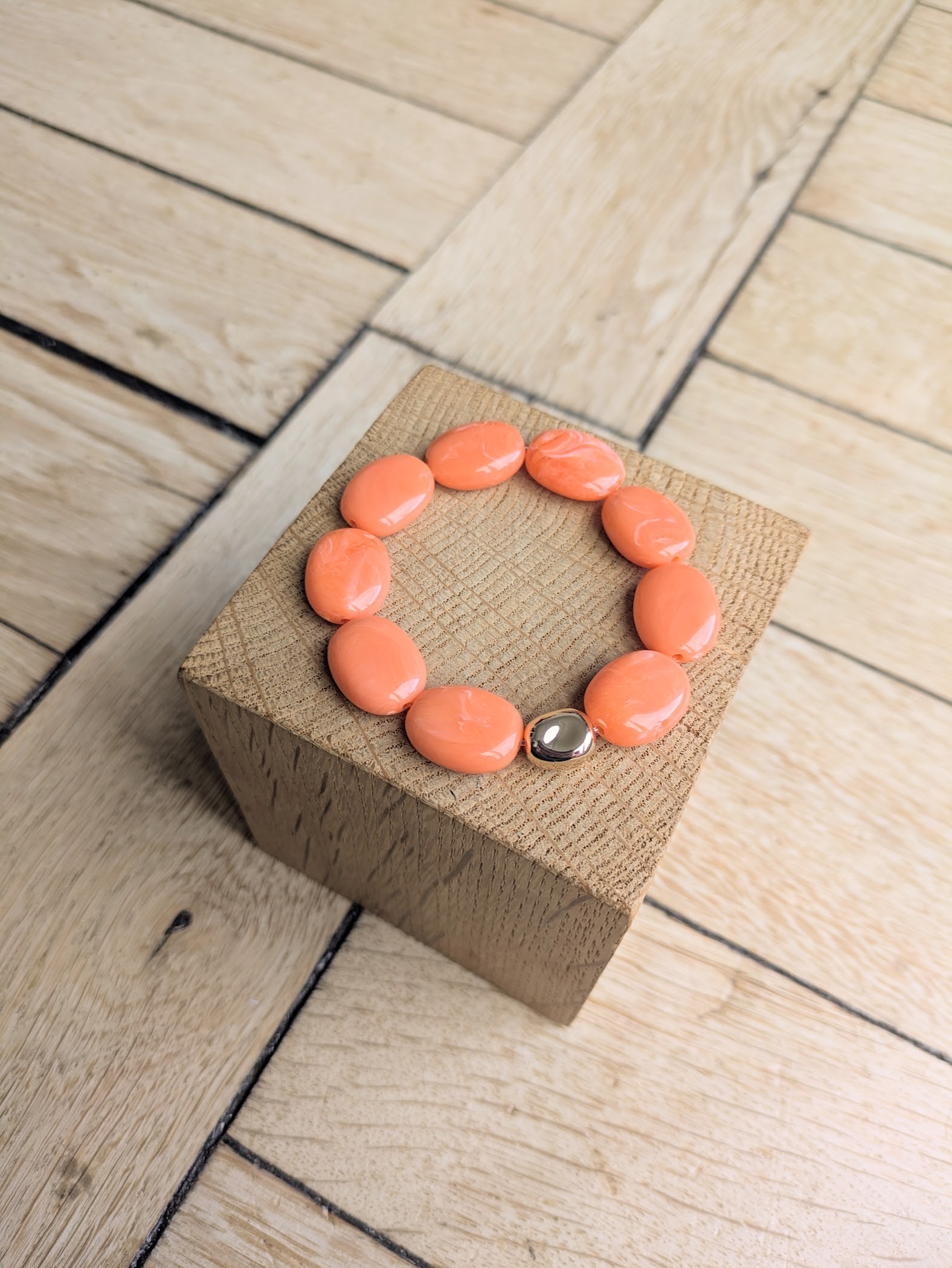 Bracelet DANIELLE orange 12€