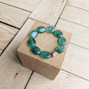 Bracelet DANIELLE vert 12€