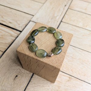 Bracelet DANIELLE kaki 12€