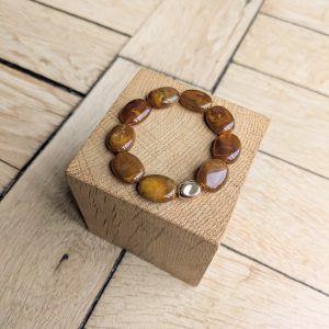 Bracelet DANIELLE marron 12€