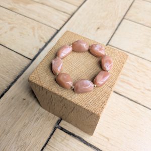 Bracelet ESMEE vieux rose 14€