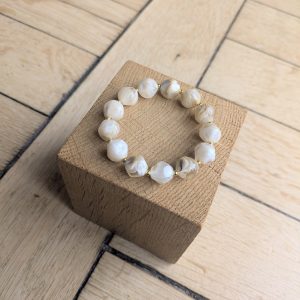 Bracelet ELINE beige 14€